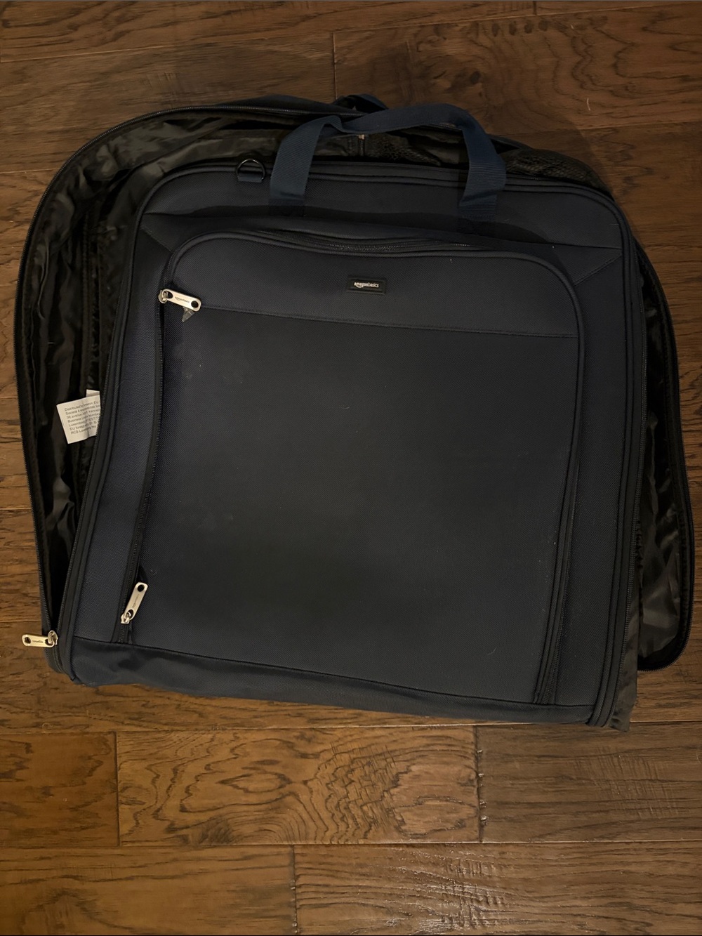 Navy Garment Bag - Travel Carry Case